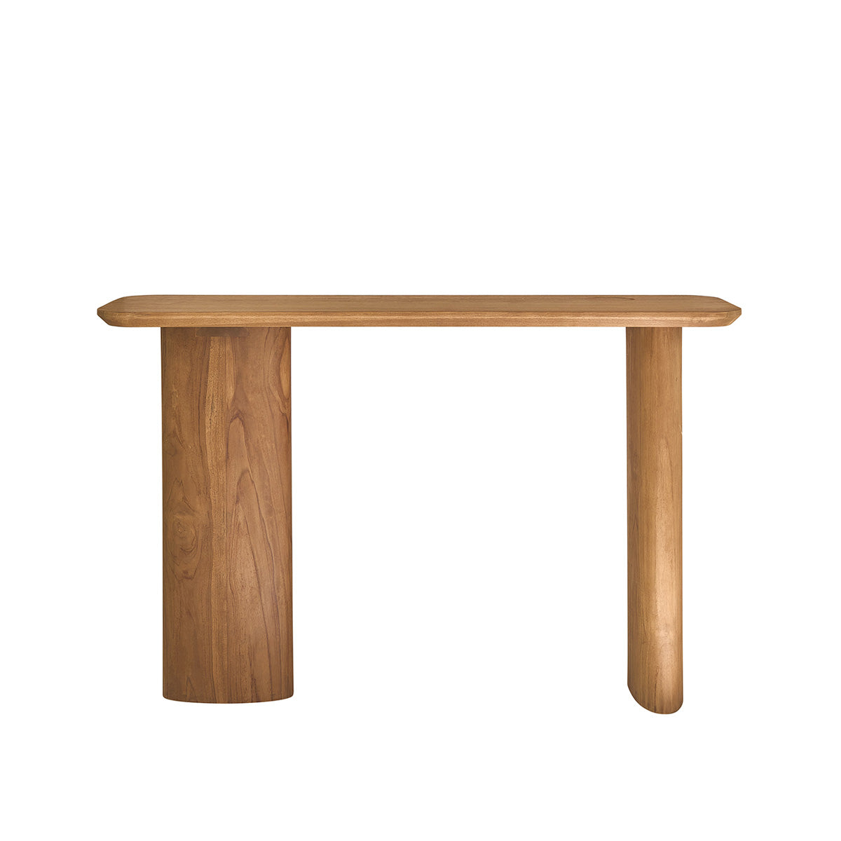 CALMA - Konsole aus massivem Teakholz 120 cm