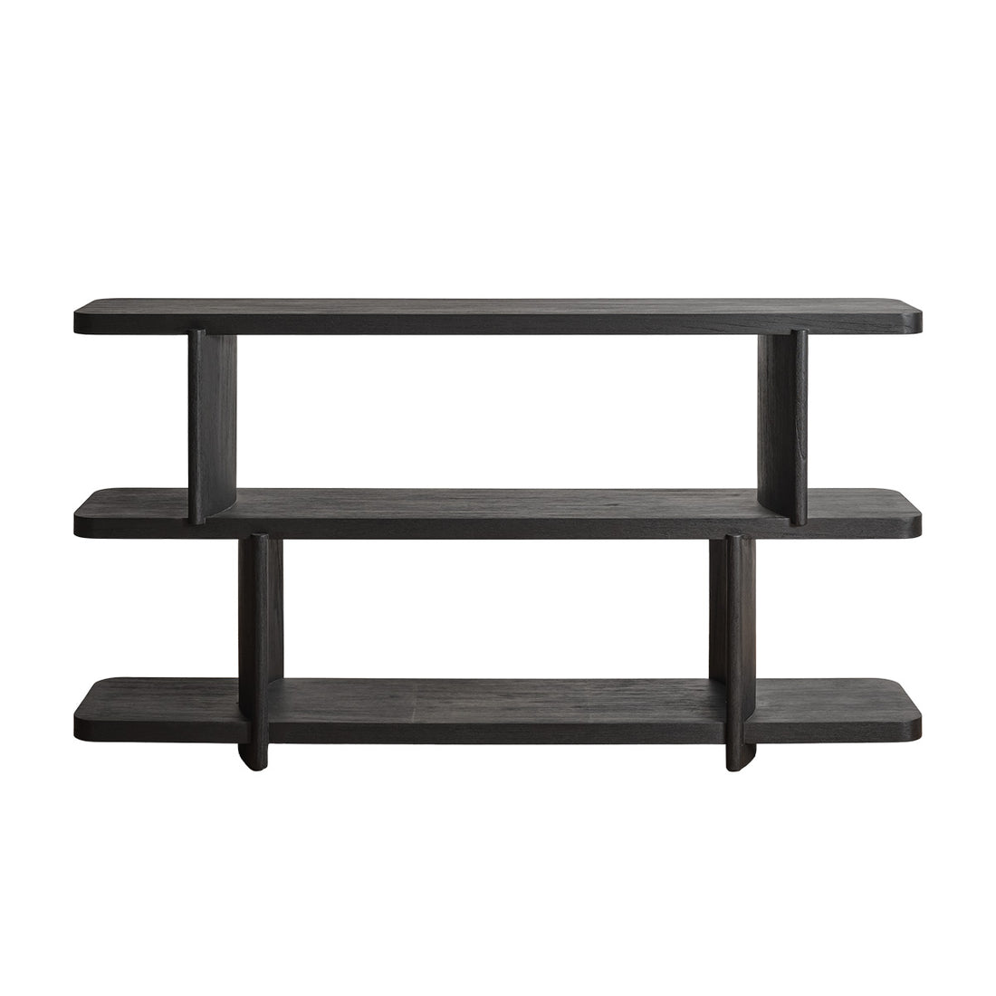 OTTO - Niedriges Regal aus massivem Mindi-Holz, B 160 cm