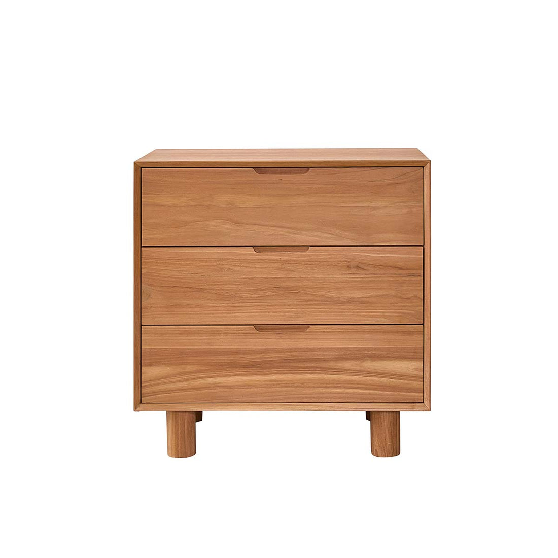 GUSTAVE - Badezimmermöbel aus massivem Teakholz 80 cm