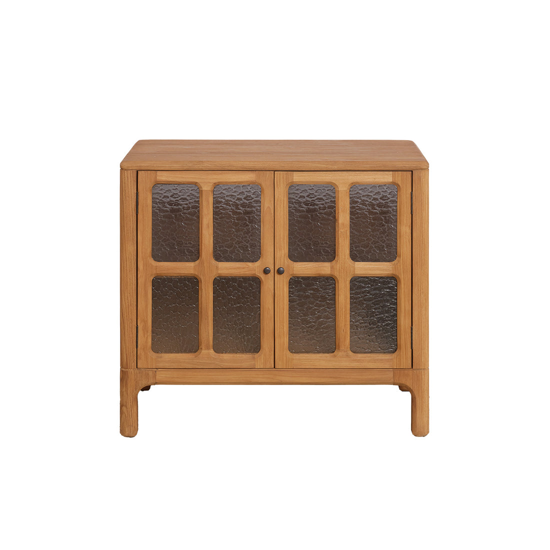 VELDE - Waschtischunterschrank aus recyceltem Teakholz, 90 cm