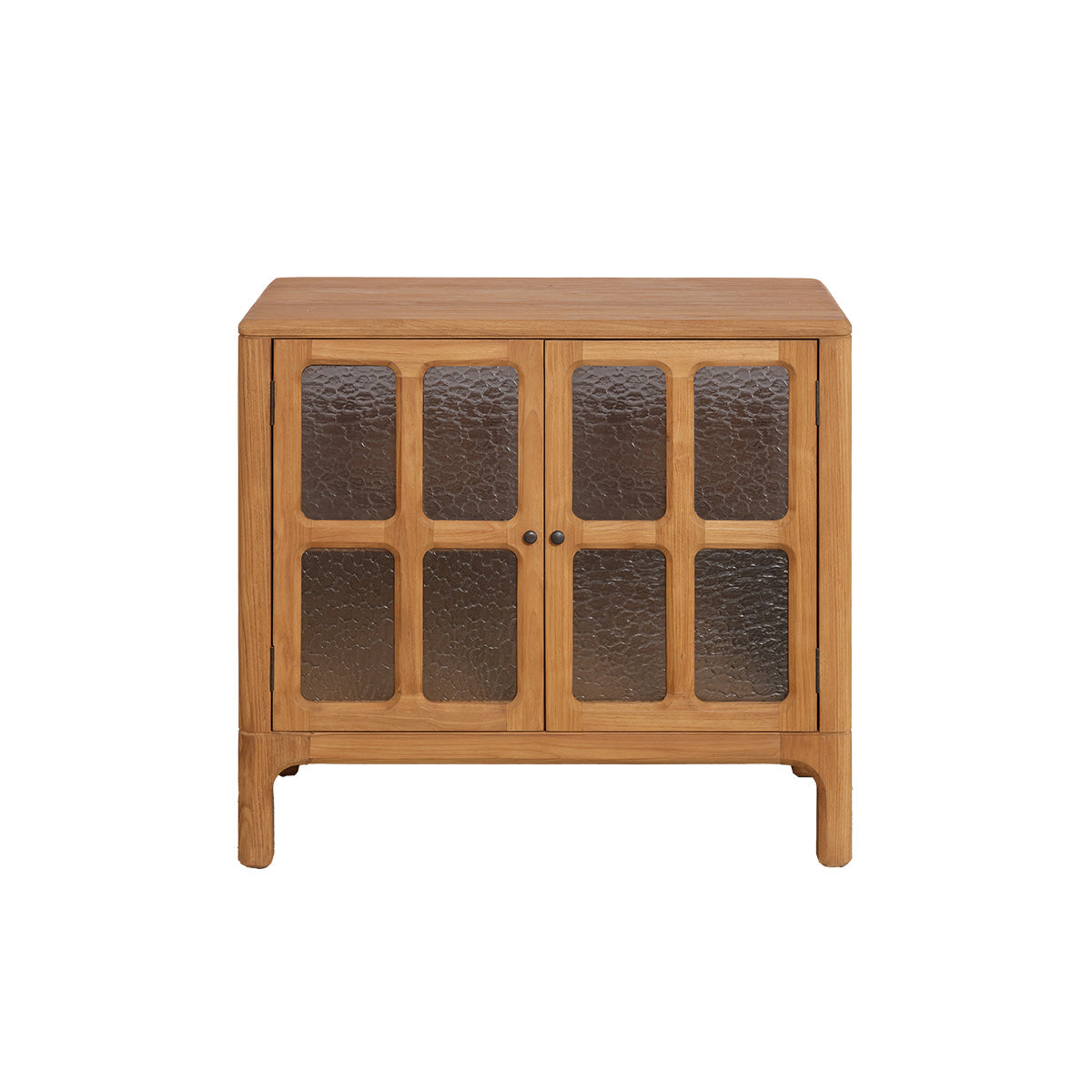 VELDE - Waschtischunterschrank aus recyceltem Teakholz, 90 cm
