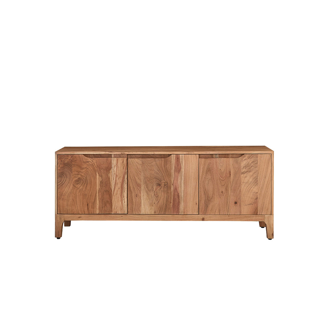 SAMSO - TV-Möbel aus massivem Akazienholz, 139 cm