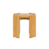 Beistelltisch aus naturbelassenem Mindi-Holz