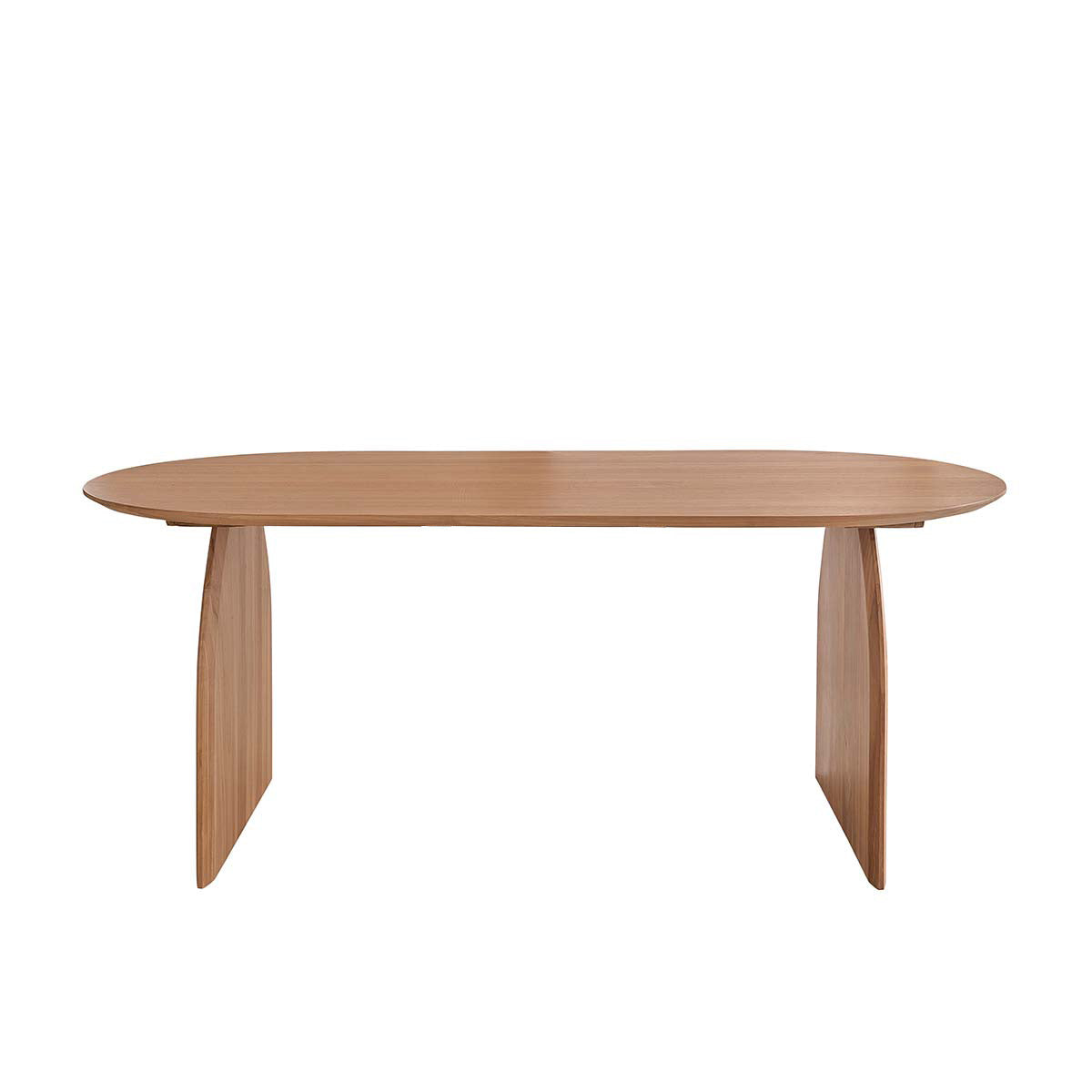 LÉONIE - Ovaler Tisch aus massivem Teakholz 6/8 pers.