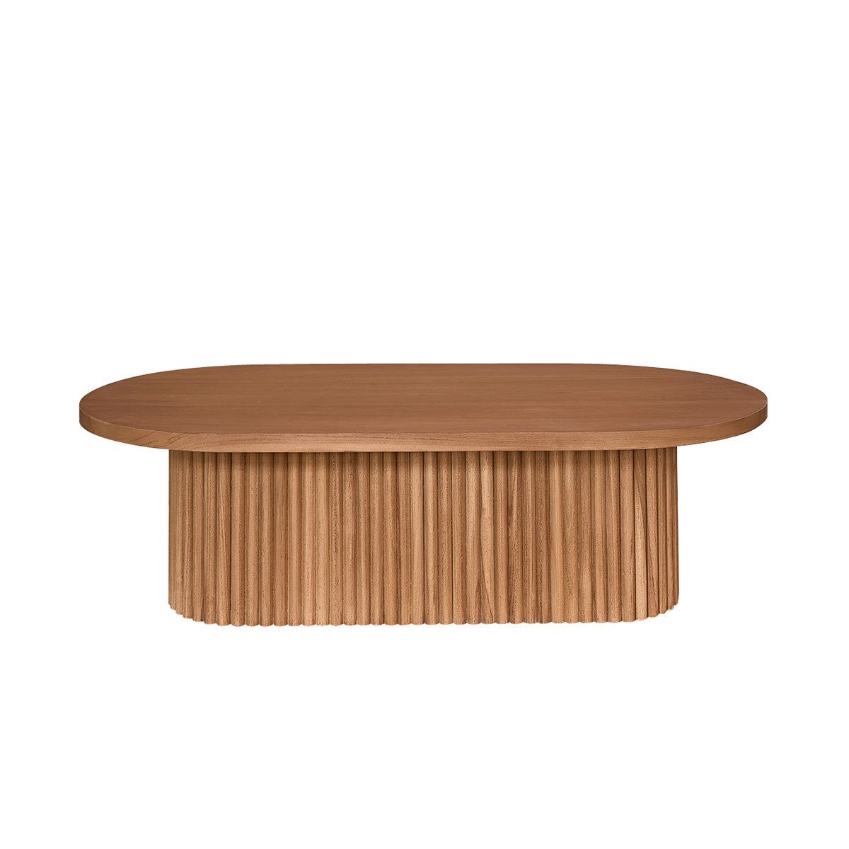 COLINE - Couchtisch aus massivem Teakholz 120 cm