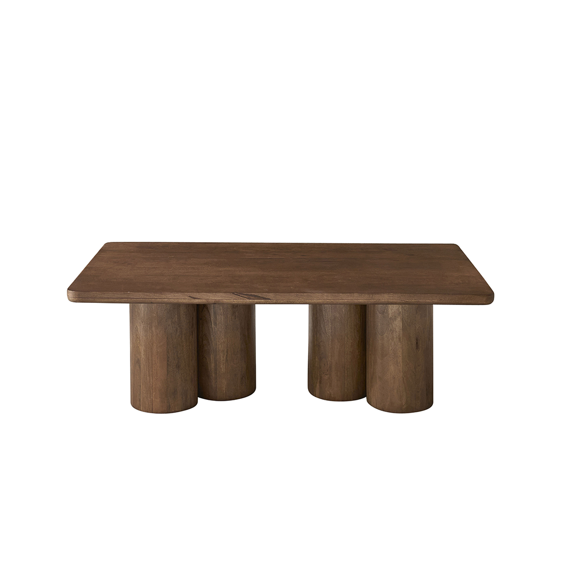 CLEO - Couchtisch aus massivem Mangoholz, braun, 120 cm