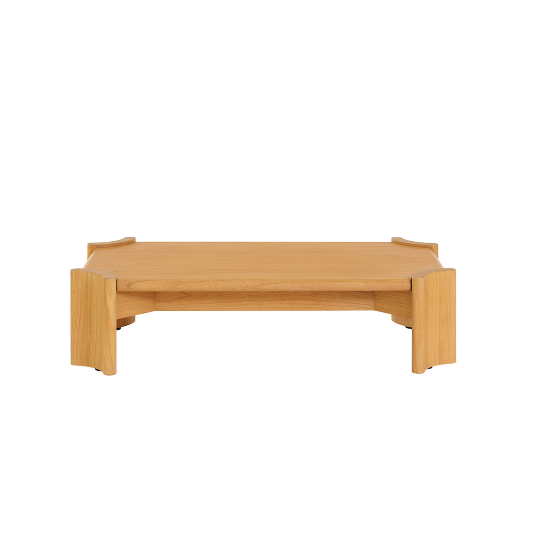 ALVAR - Couchtisch aus naturbelassenem Mindi-Holz, 120 cm