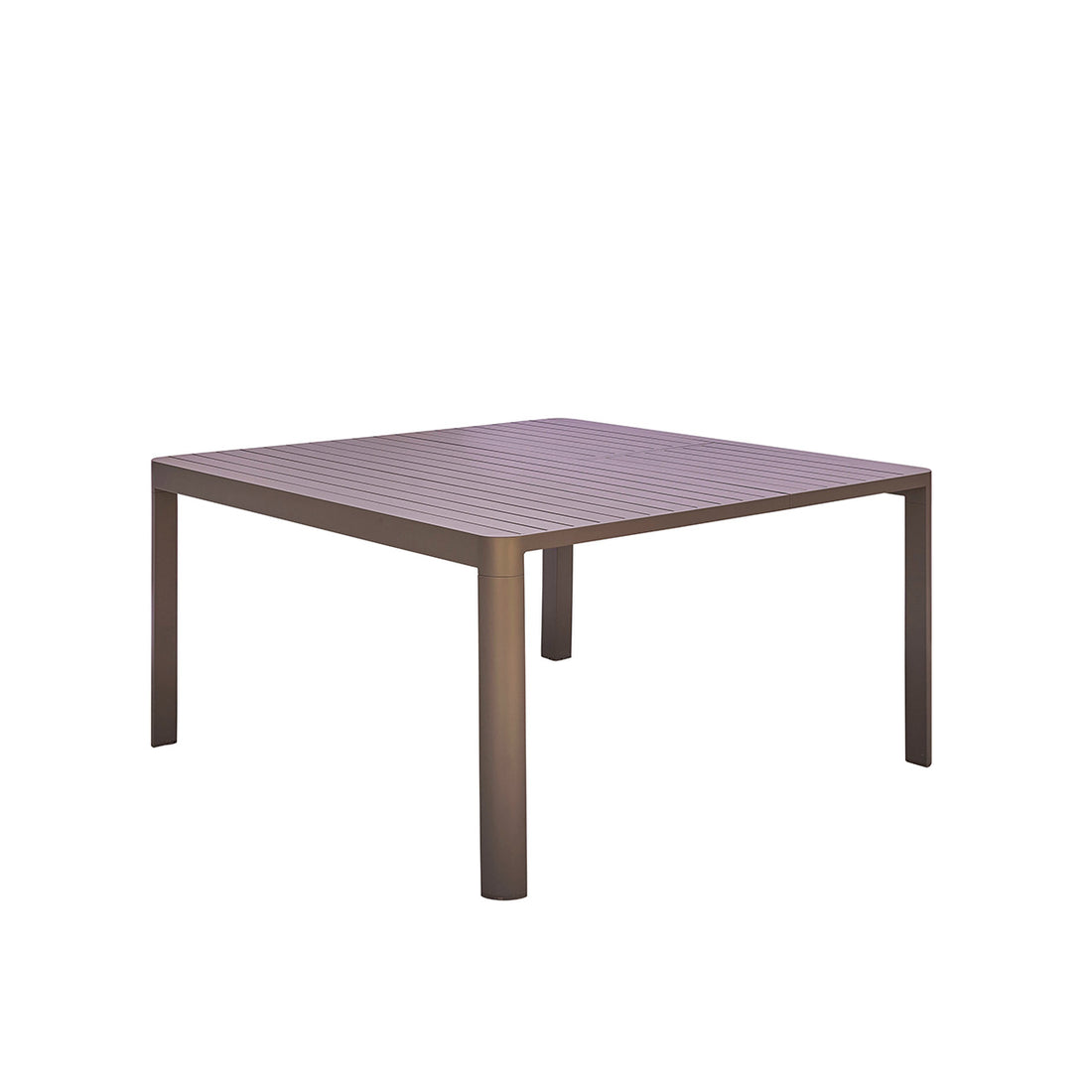 LAGON - Quadratischer ausziehbarer Aluminium-Gartentisch 4/8 pers.