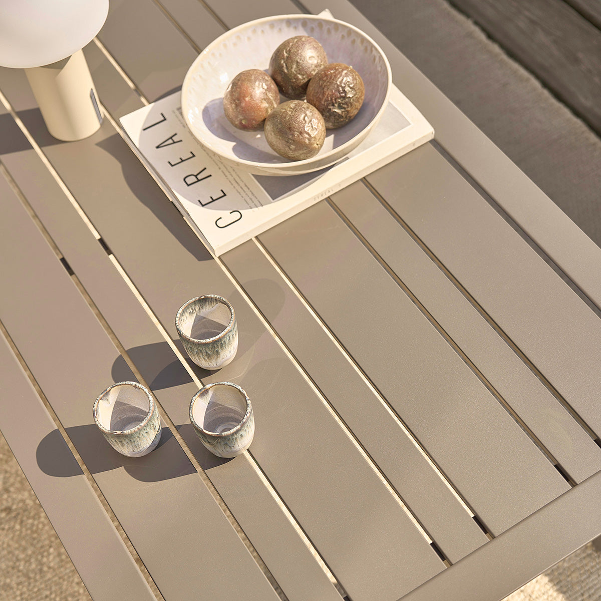 ALVAR - Gartenmöbel aus Aluminium