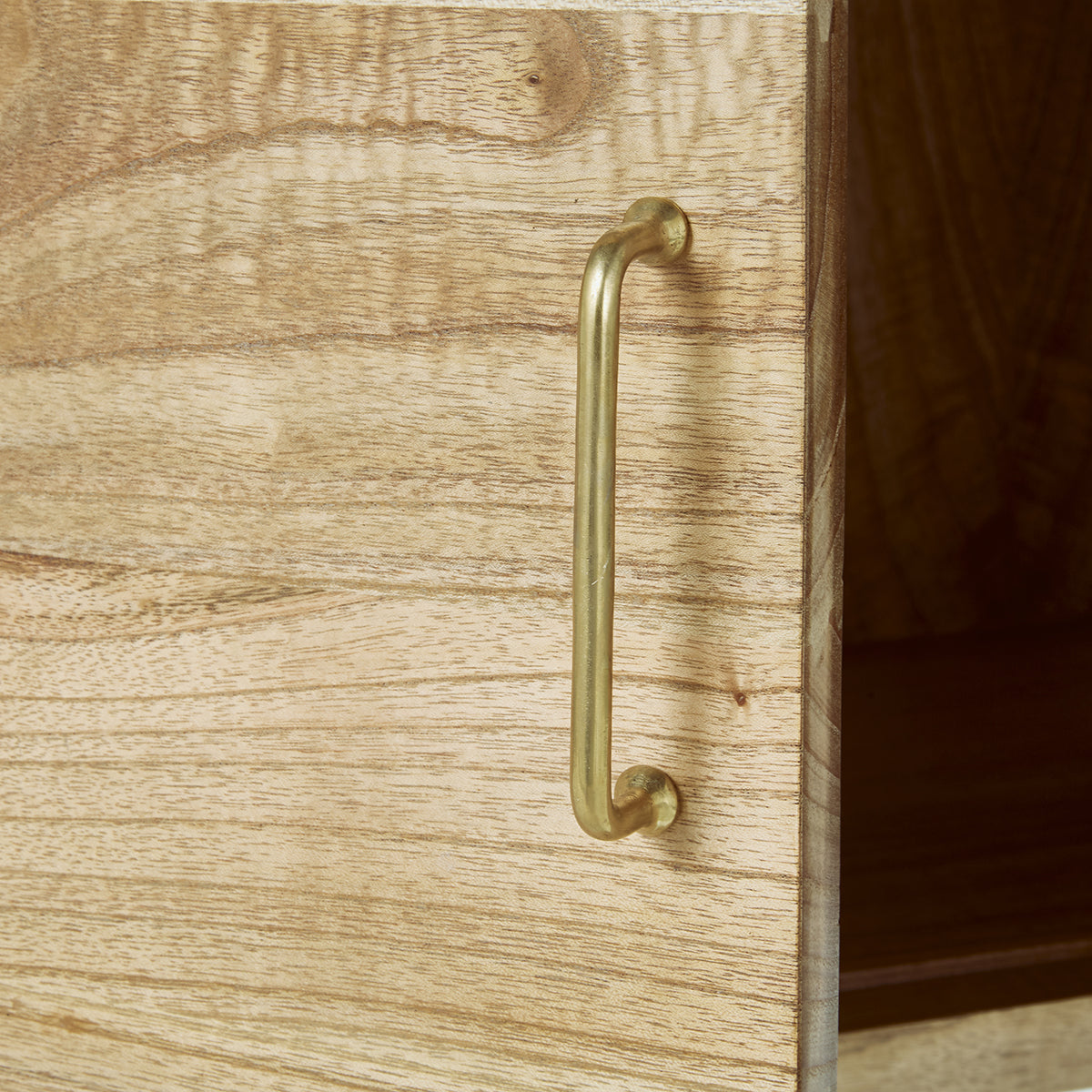 PIA - Bibliothèque en mindi massif 85 cm