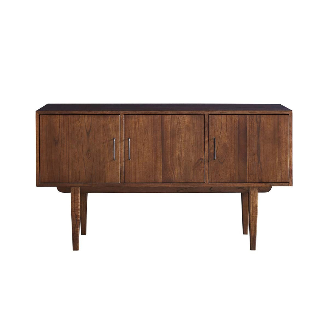 VINTAGE - Badezimmermöbel aus massivem Mindi 135 cm Doppelplatte