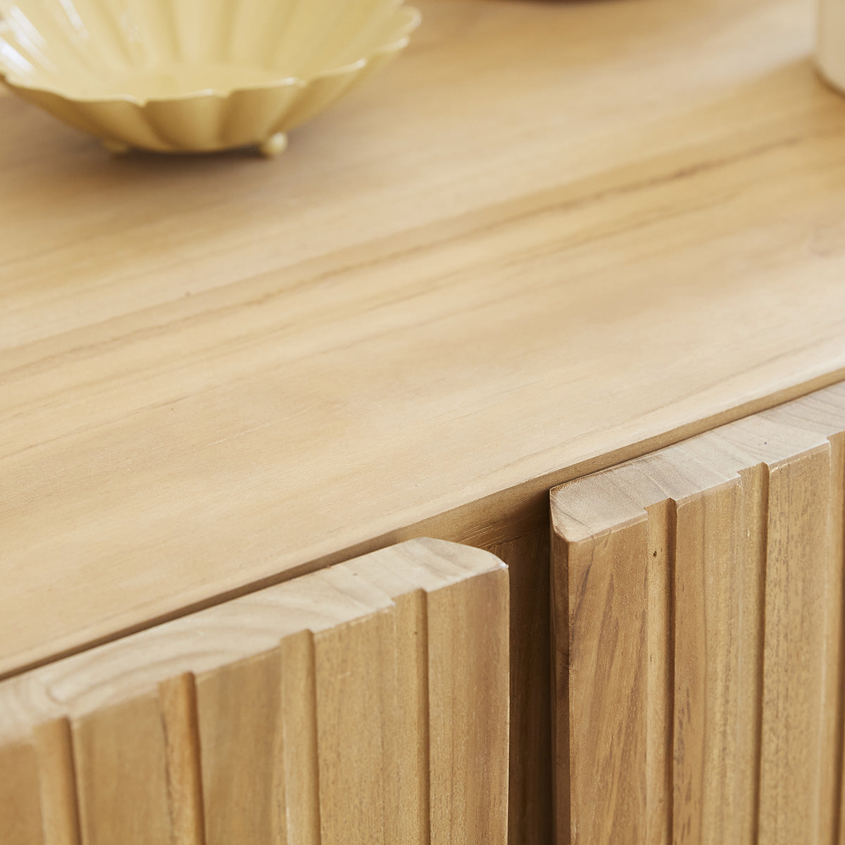 PORTLAND - Buffet aus massivem Teakholz 120 cm