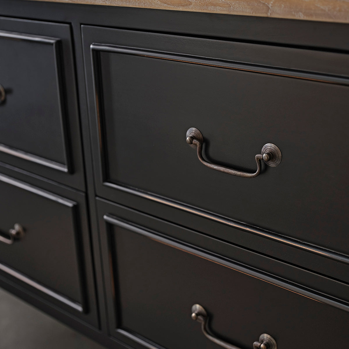 SOHO - Kommode aus massivem Mahagoni 120 cm