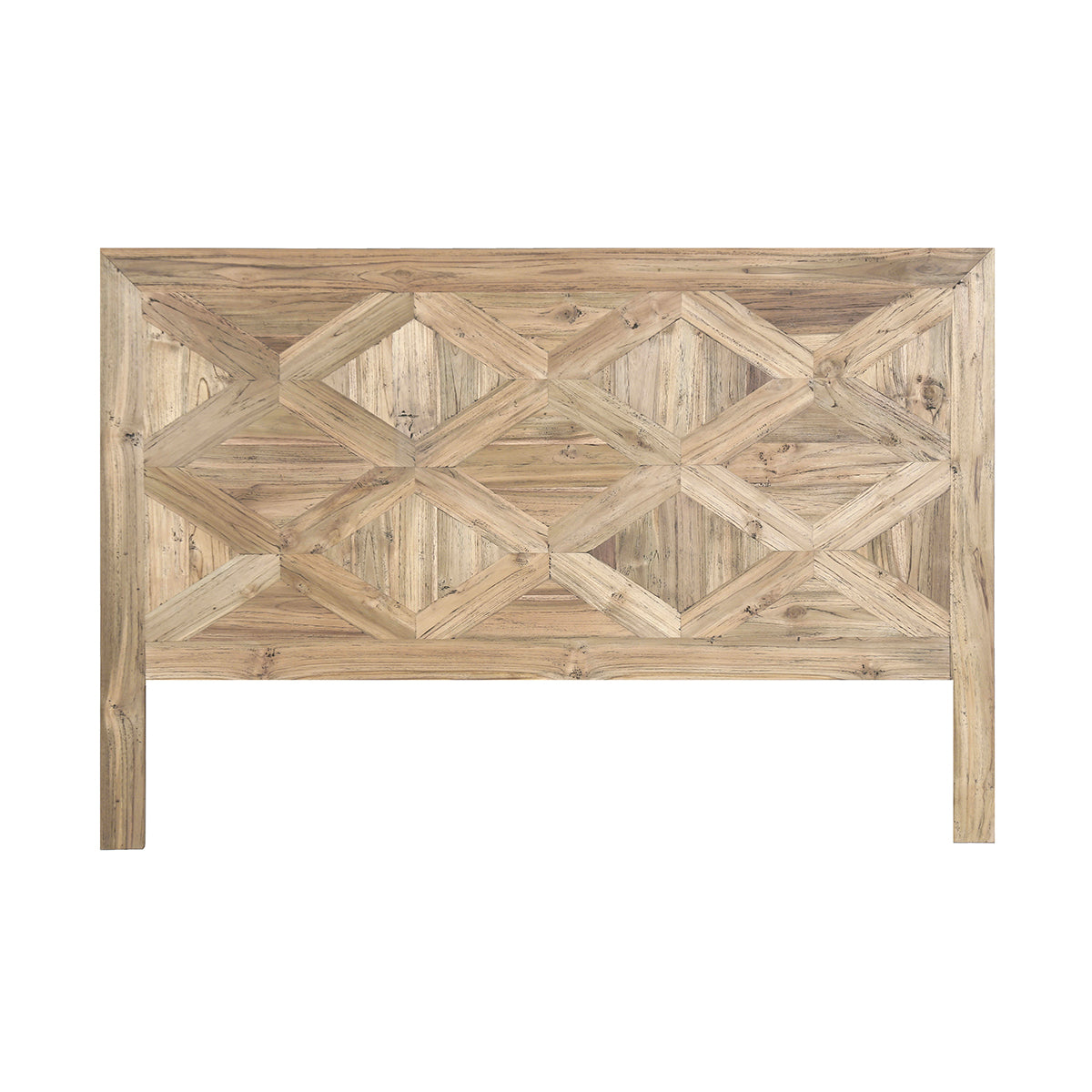 CARGO - Kopfteil aus massivem, recyceltem Teakholz 160 cm