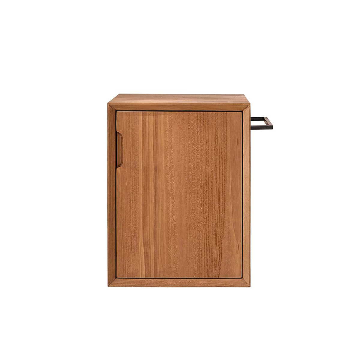 GUSTAVE - Hängendes Handwaschbecken aus massivem Teakholz 35 cm