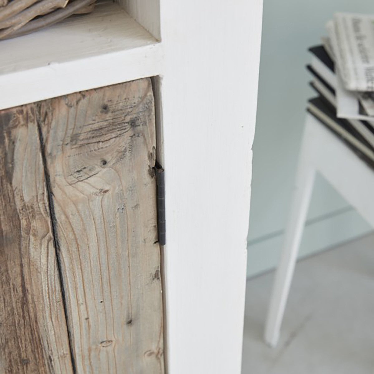 ATLANTIC - Vaisselier en bois recyclé massif 70 cm