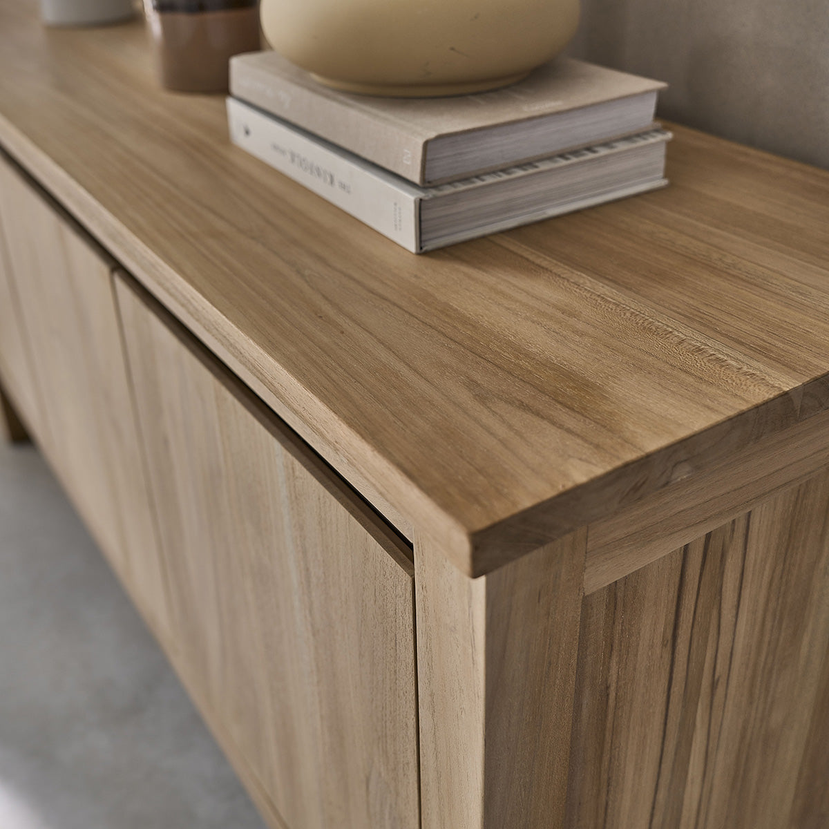 ALDO - Buffet aus massivem Teakholz 150 cm