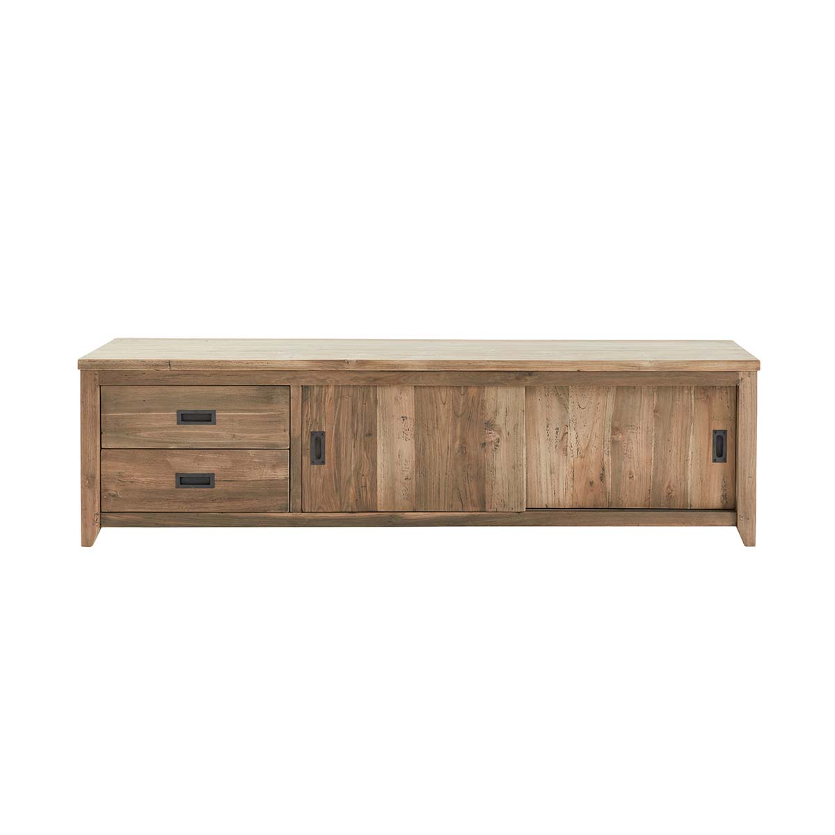 CARGO - TV-Möbel aus massivem recyceltem Teakholz 180 cm