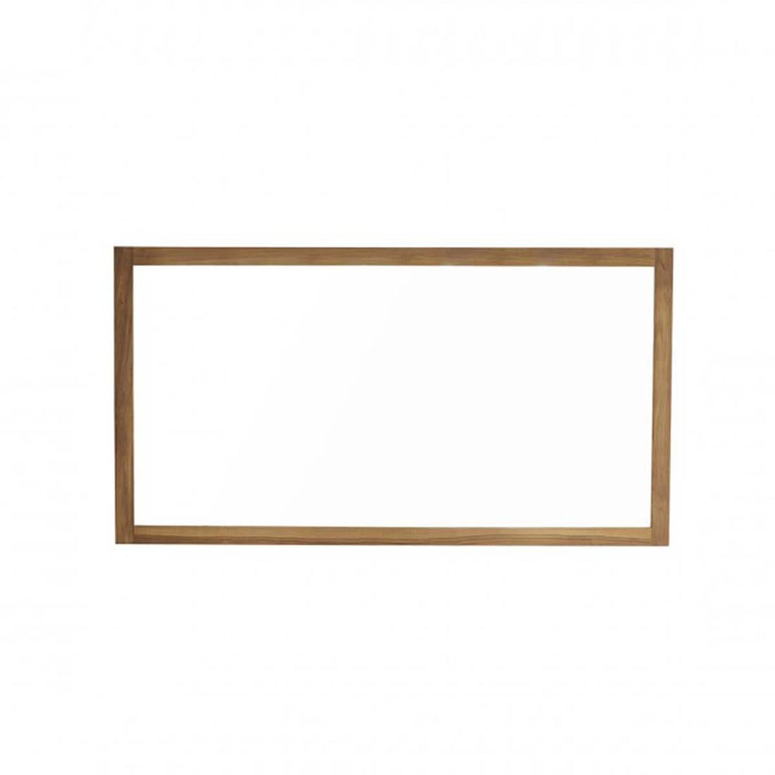 Spiegel aus massivem Teakholz rechteckig 150x80 cm