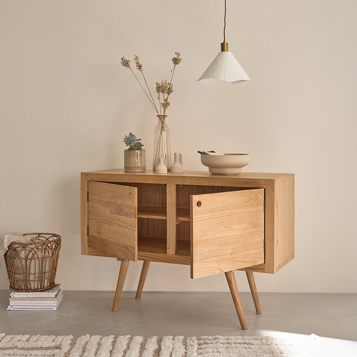 SACHA - Commode en mindi massif 120 cm