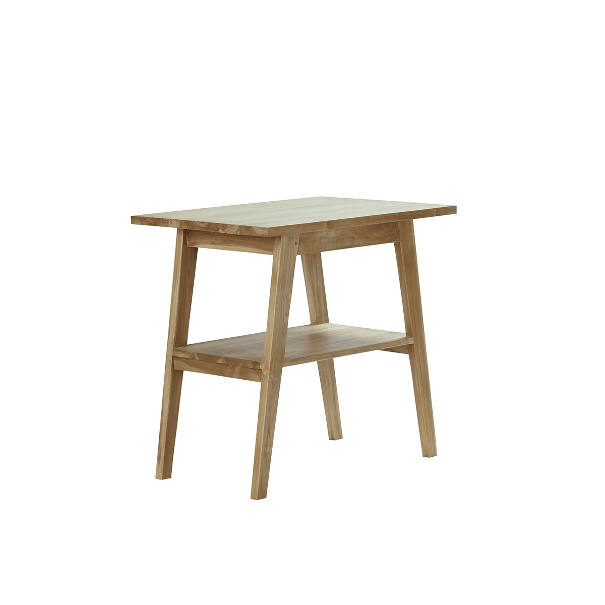 SARA - Meuble de salle de bain en teck massif 80 cm