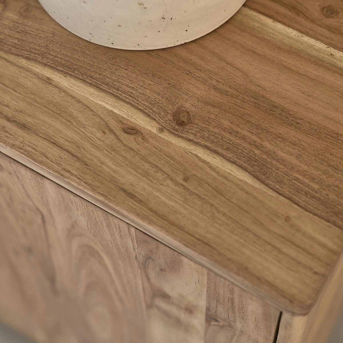 SAMSO - Sideboard aus massivem Akazienholz, 100 cm