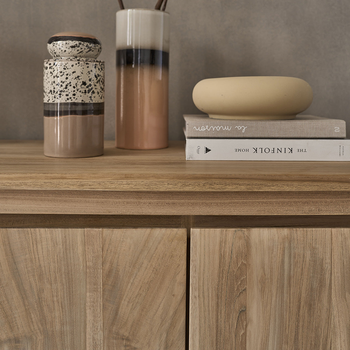 ALDO - Buffet aus massivem Teakholz 150 cm