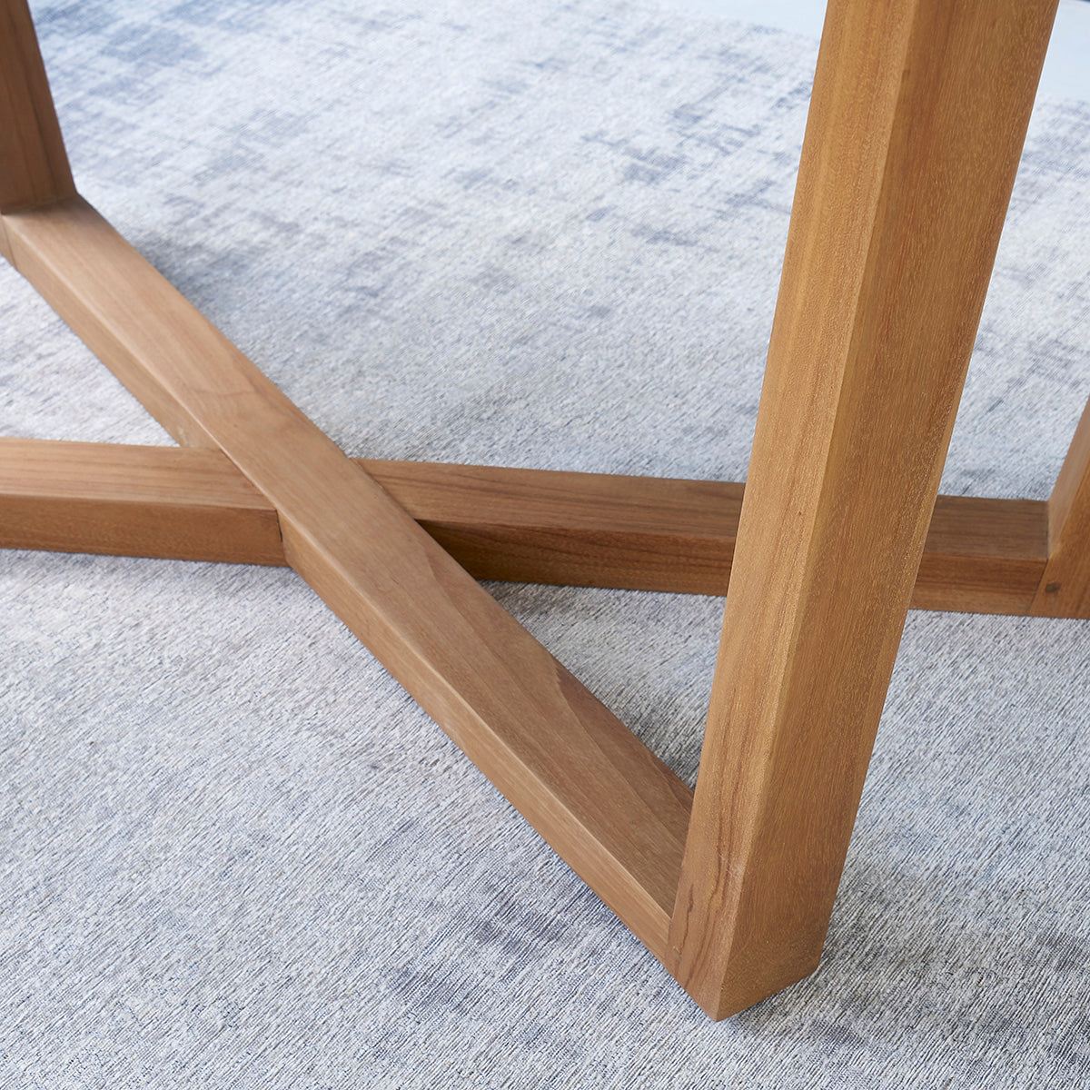 TRISTAN - Table en teck massif 6 pers.