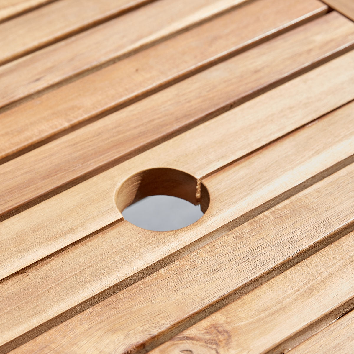 HANOÏ - Ausziehbarer Gartentisch aus Akazienholz für 6 bis 8 Sitze