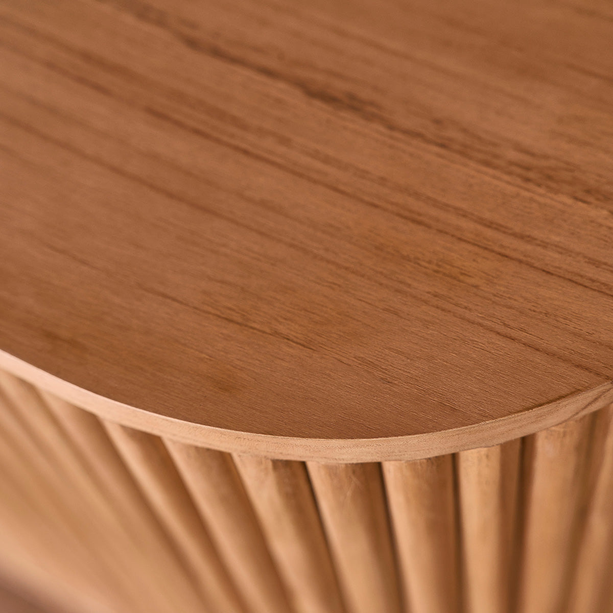 COLINE - Waschtischunterschrank aus massivem Teakholz 90 cm