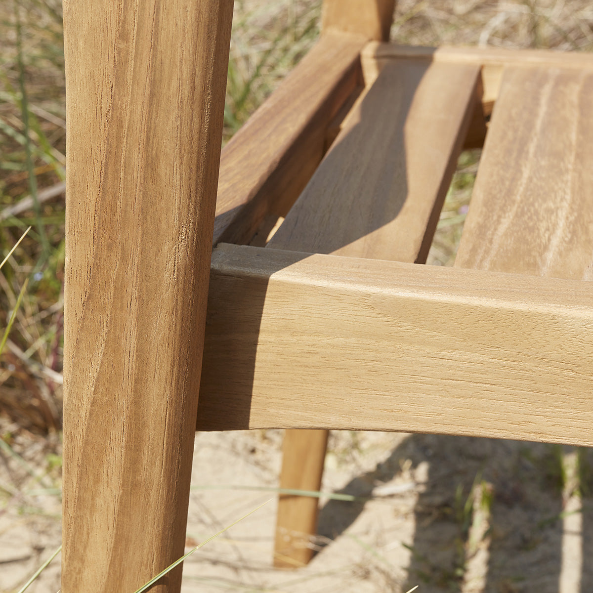 HORTENSE - Gartenstuhl aus massivem, recyceltem Teakholz