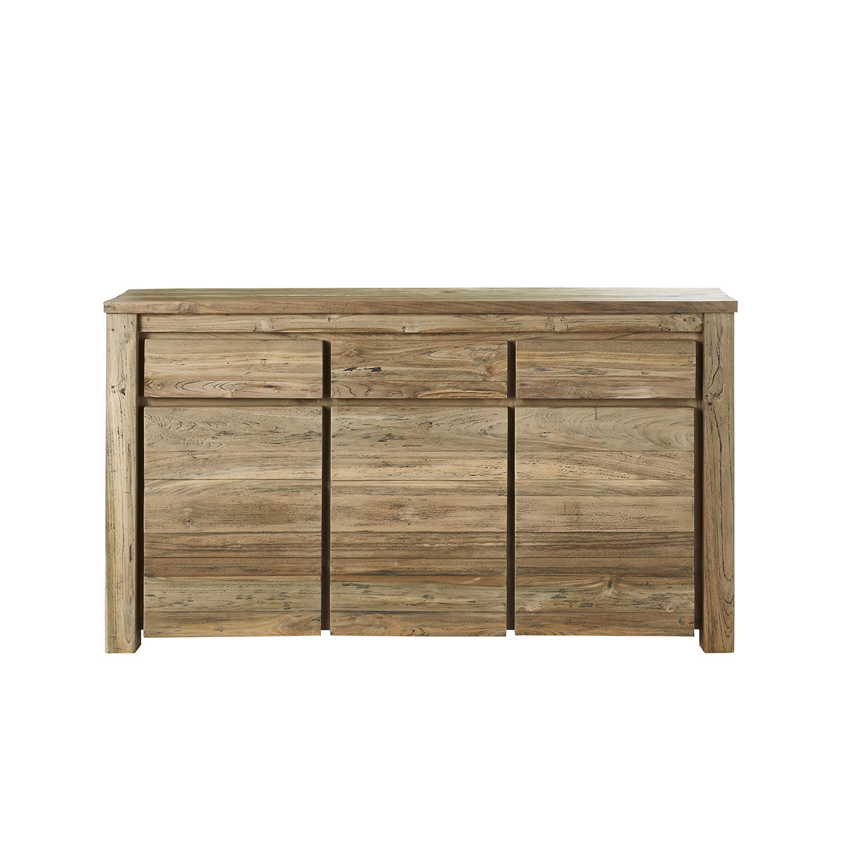 CARGO - Buffet aus massivem recyceltem Teakholz 160 cm