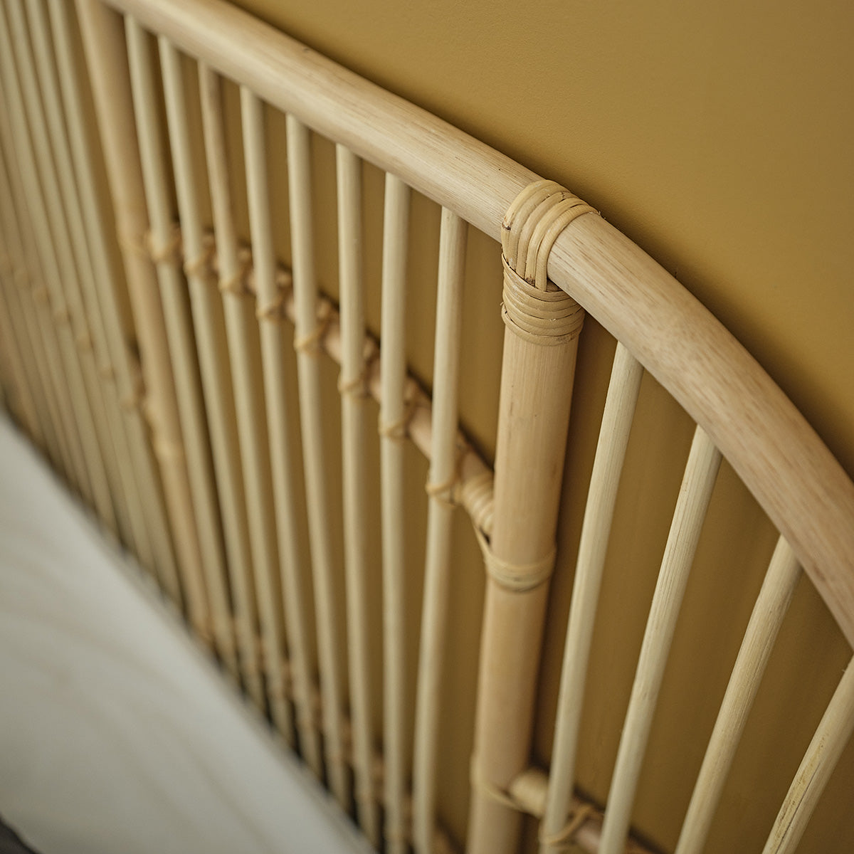 BOHO - Kopfteil aus Rattan 160 cm