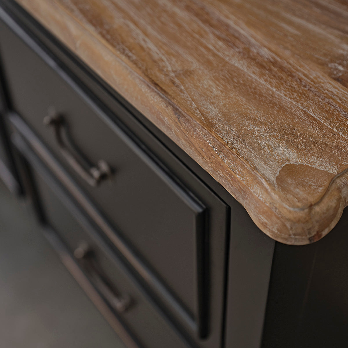 SOHO - Commode en acajou massif 120 cm