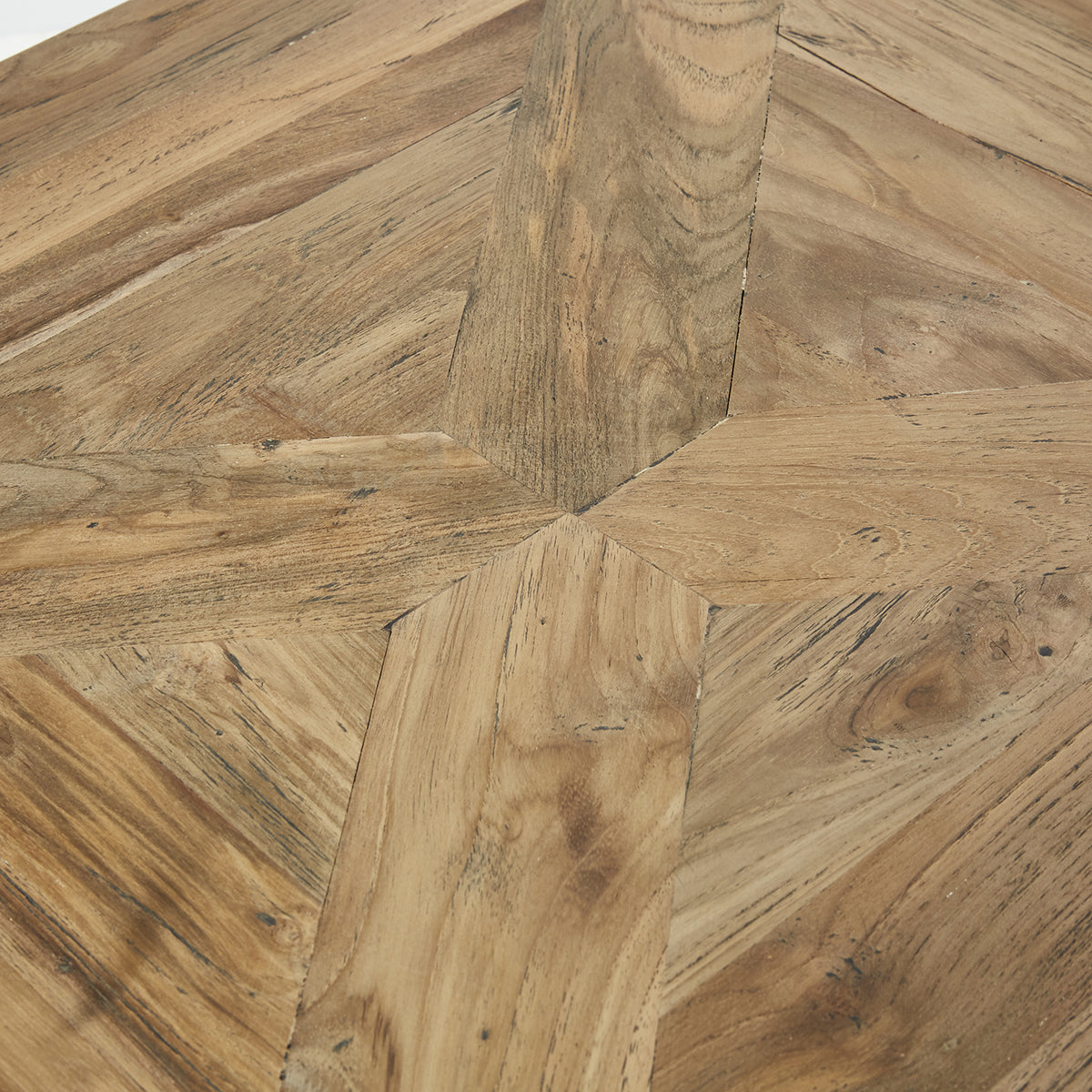 CARGO - Table basse en teck massif recyclé 80 cm