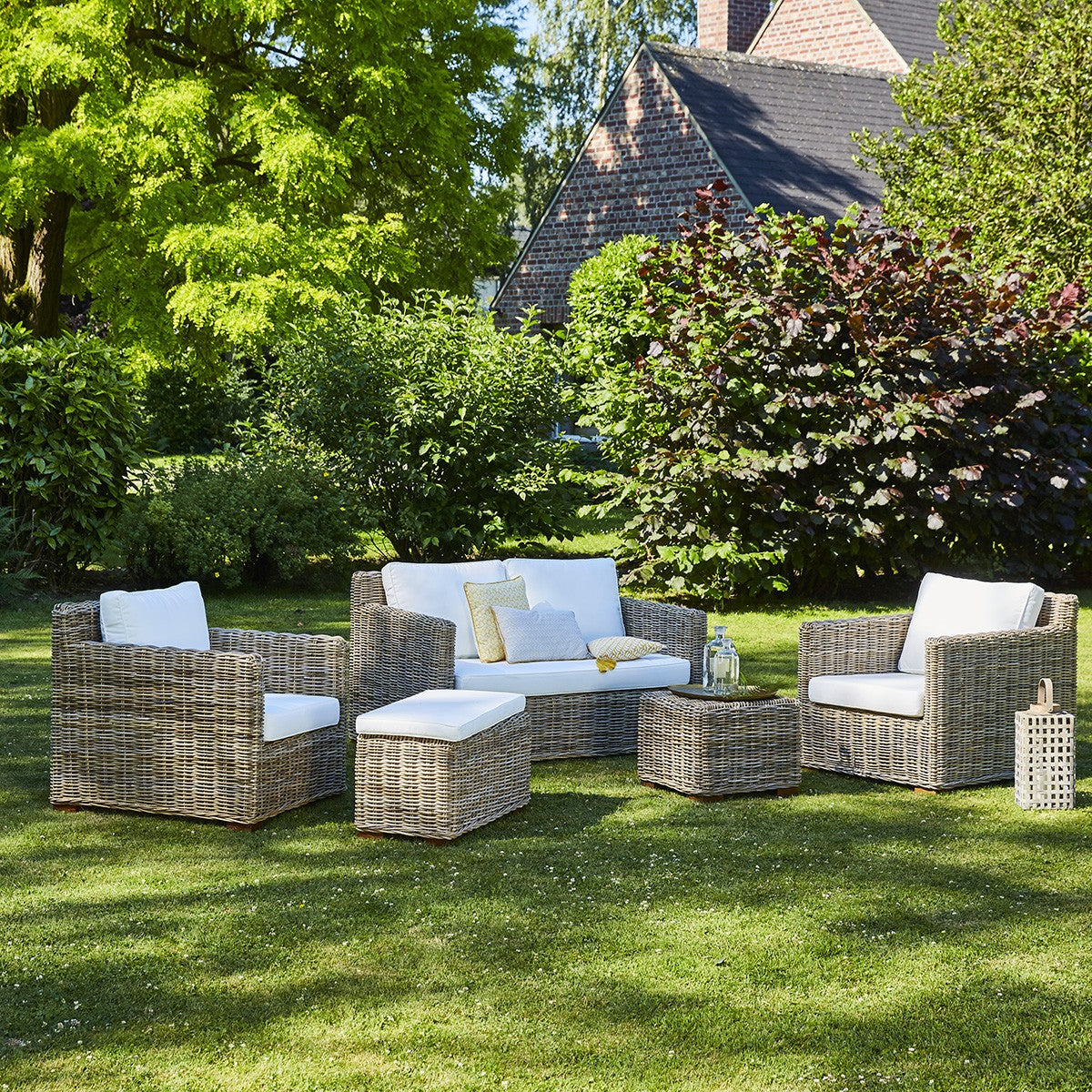 MUSA - Quadratischer Couchtisch aus Kubu