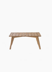 Niedriger Gartentisch